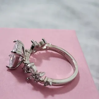 Anillo Plata 925 con Circonitas