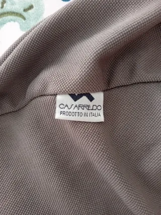 Copridivano 2 posti grigio