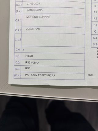 Rieju RS3 50cc Roja y Blanca 3000 kms como nueva