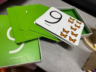 Kit Montessori Numeri e Colori