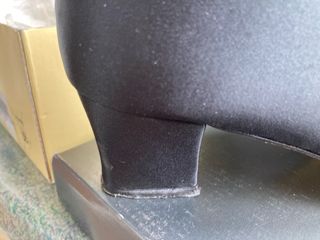 Zapatos de raso negros