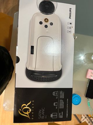 Cafetera LOR BARISTA Satin Blanc