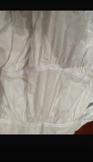 Vestido de flamenca blanco