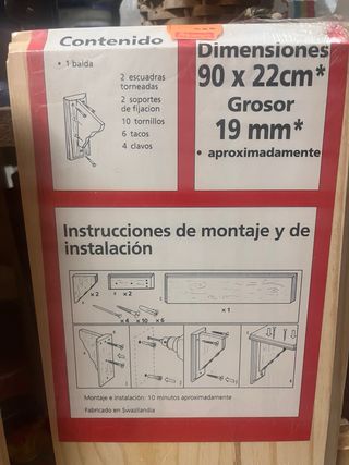 Estantería Maciza Pino Natural Interior 7