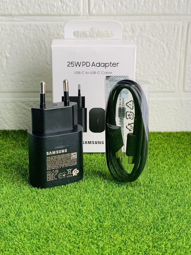 Cargador Samsung 25W Adaptador + Cable USB-C