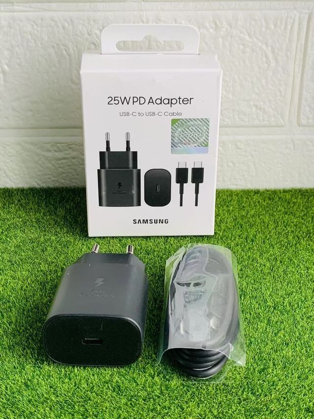 Cargador Samsung 25W Adaptador + Cable USB-C