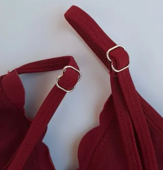 Bañador premamá 2 piezas rojo