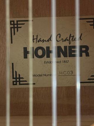 Guitarra Clásica Hohner