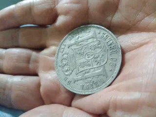 Moneta 1855 Isabel II