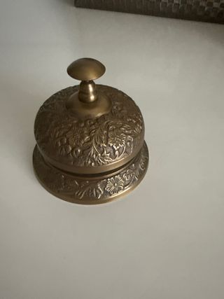 Timbres antiguos de recepción hotel