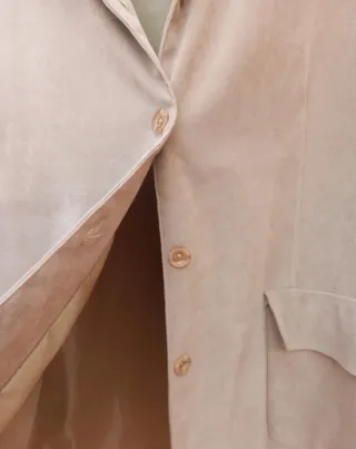 Sobrecamisa Beige Talla 52