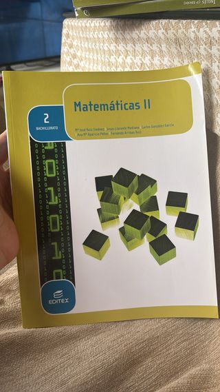 Libro matemáticas bachillerato