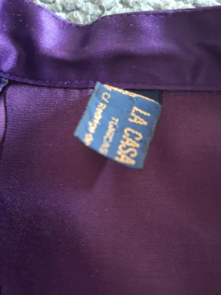 Túnica Nazareno La O Niño Morado