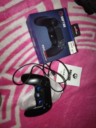 Mando Inalámbrico Raptor PS4 Negro