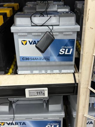 Bateria de coche varta nueva