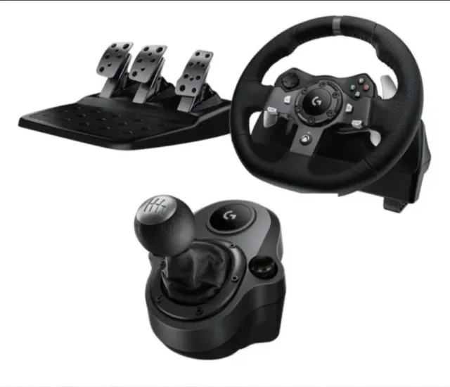 Logitech G920 + Palanca de Cambios