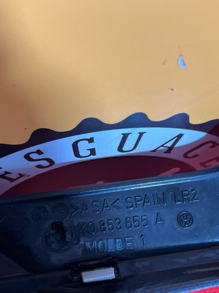 Rejilla Delantera VW Golf V