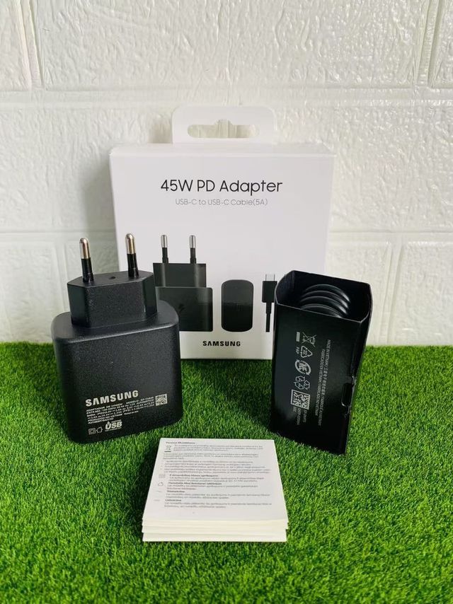 Cargador Samsung 45w Original Cable +Adaptador