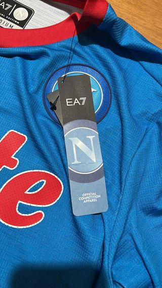 Maglia Napoli Christmas Edition Tg M Lobotka