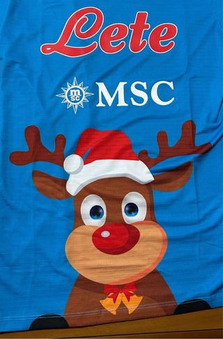 Maglia Napoli Christmas Edition Tg M Lobotka