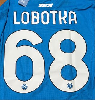 Maglia Napoli Christmas Edition Tg M Lobotka