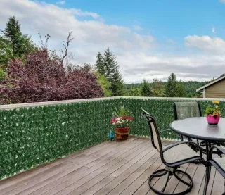 1x3M Siepe artificiale Edera finta recinzione