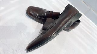 Mocasines Prada Marrón Cuero
