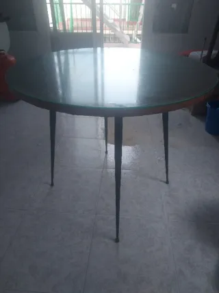 Cristal para mesa redonda