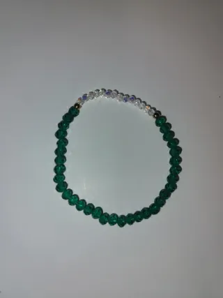 Pulsera Cristal y Acero Inoxidable