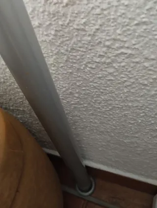 Cabecero de cama plateado