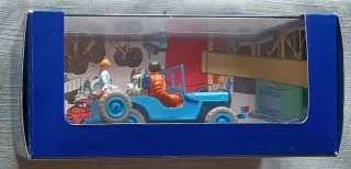 Tintin Coche 1/43 1 Jeep Willys CJ 2a Objetivo Lun