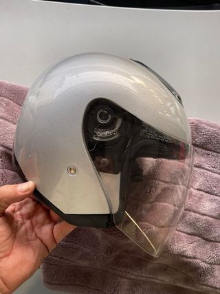 Casco Moto AWA Gris Talla S