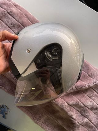 Casco Moto AWA Gris Talla S