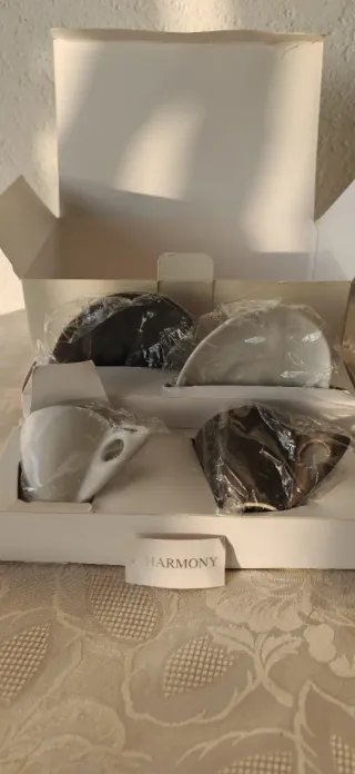 Set 2 tazzine e 2 piattini Harmony