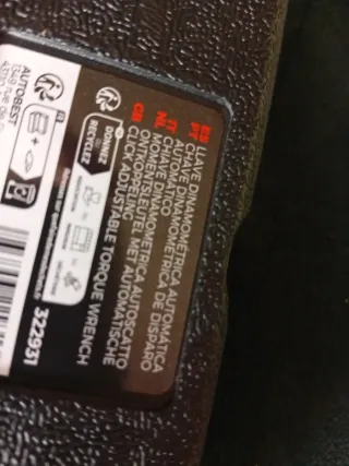 Llave dinamométrica 1/4 AUTOBEST