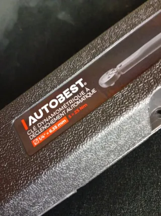 Llave dinamométrica 1/4 AUTOBEST