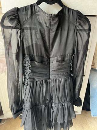 Vestido negro Zimmerman