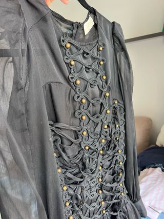 Vestido negro Zimmerman