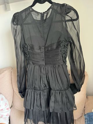 Vestido negro Zimmerman