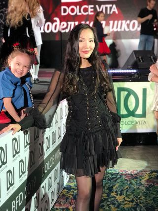 Vestido negro Zimmerman