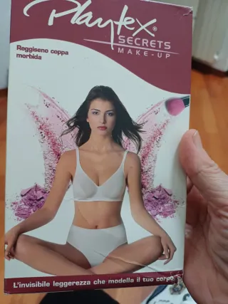 Reggiseno bianco senza ferretto