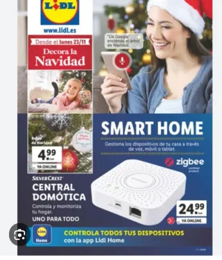 Central domótica Silvercrest Smart Home