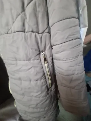 Abrigo ligero mujer marrón