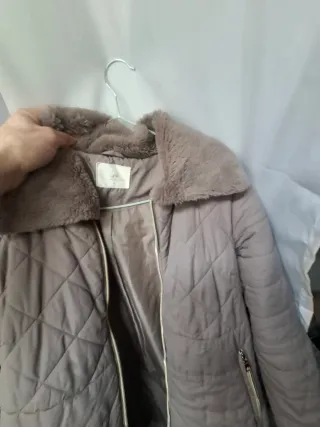 Abrigo ligero mujer marrón