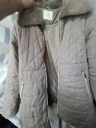 Abrigo ligero mujer marrón