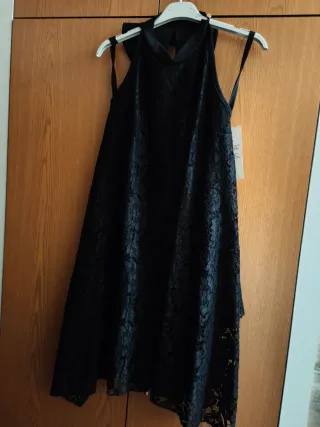 Vestido Preto Renda Tam M/L