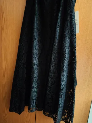 Vestido Preto Renda Tam M/L