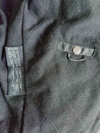 Motera Redskins customitzada cuero auténtico XL