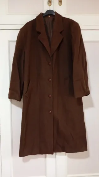 Abrigo largo mujer talla XXXL