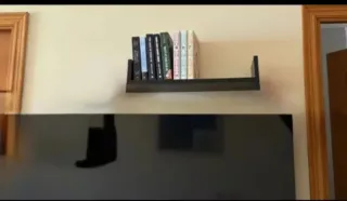 Estantería U Madera Libros Negra Multicolor